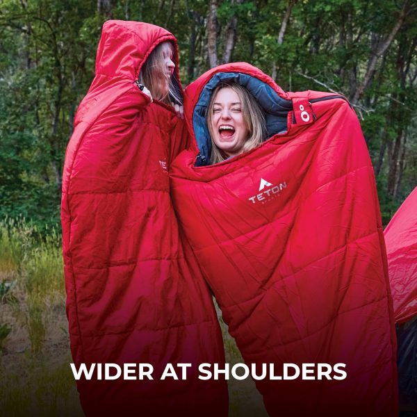 TETON Sports LEEF Ultralight Mummy Sleeping Bag Perfect for Backpacking, Hiking, and Camping; 3-4 Season Mummy Bag; Free Stuff Sack Included - Image 5