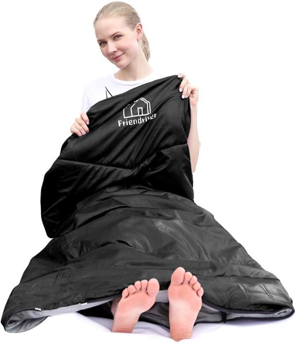 XL Size Upgraded Version of Camping Sleeping Bag 4 Seasons Warm and Cool, Lighter Weight, Adults and Children Can Use Waterproof Camping Bag, Travel and Outdoor Activities - Image 6